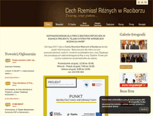 Tablet Screenshot of cechraciborz.com.pl